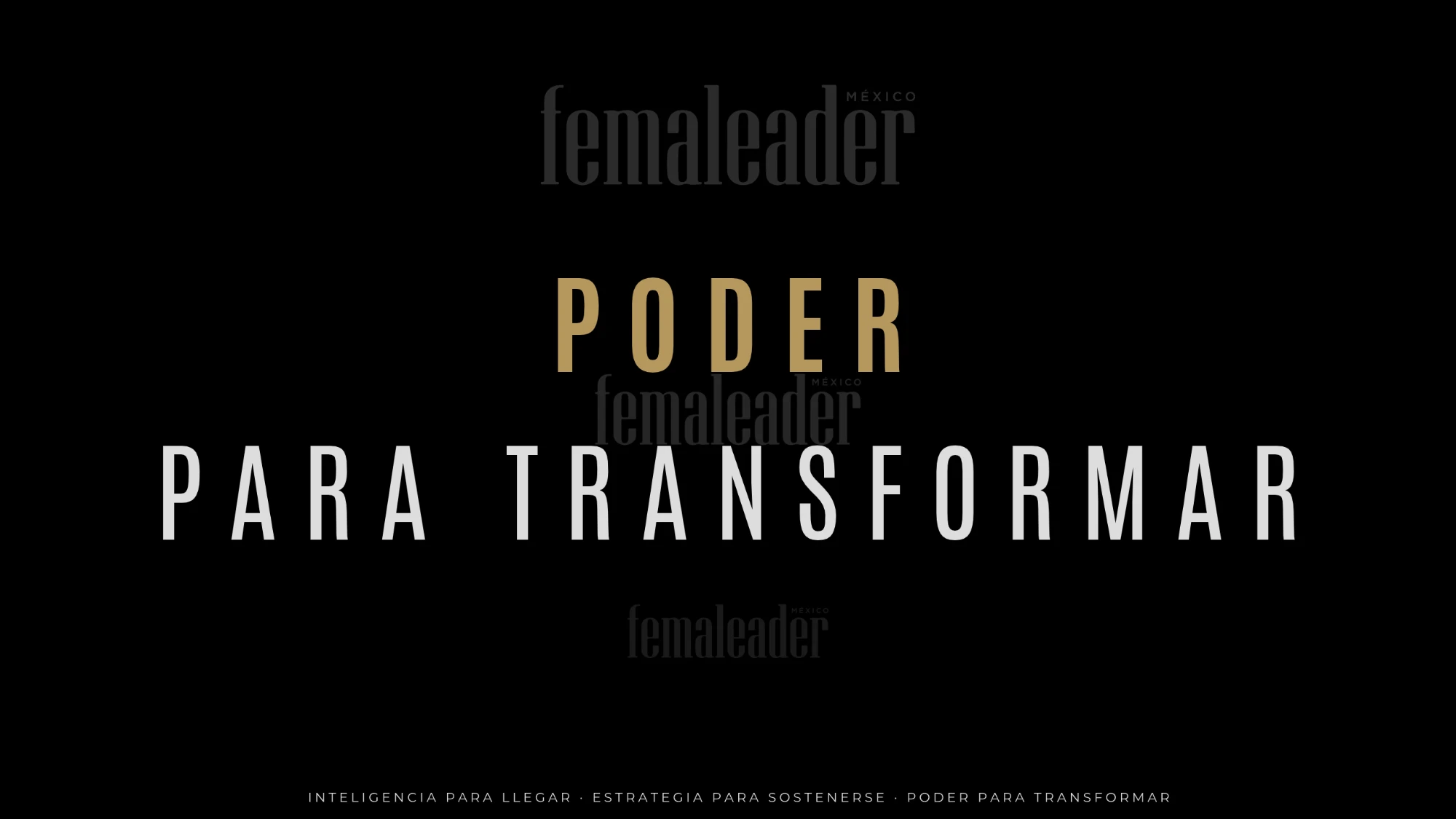 Poder para transformar